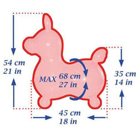 Magical Unicorn Rody Bounce Horse (Silver)