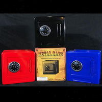 Metal Safe Coin Bank
