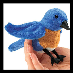 Mini Bluebird Finger Puppet