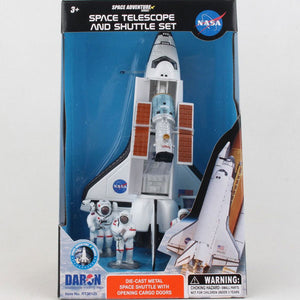 NASA Space Telescope and Shuttle Set