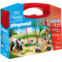 Playmobil Panda Caretaker Carry Case
