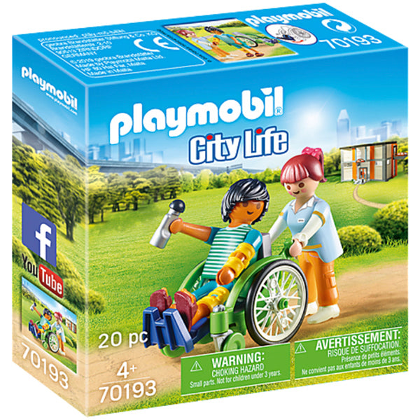 Playmobil Patient with Wheelchair