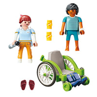 Playmobil Patient with Wheelchair
