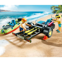 Playmobil Beach Car with Canoe
