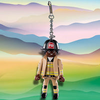 Playmobil Firefighter Keychain
