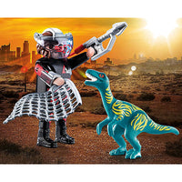 Playmobil Velociraptor with Dino Catcher
