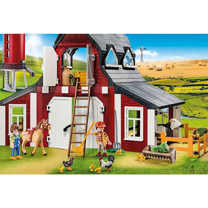 Playmobil Country Barn with Silo