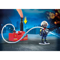 Playmobil Firefighters with Water Pump
