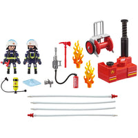 Playmobil Firefighters with Water Pump
