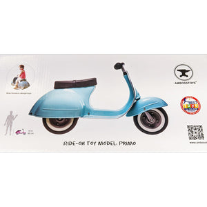 Primo Vespa-Style Ride-On Scooter