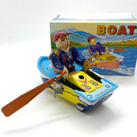 Rowing Boat Tin Wind-Up
