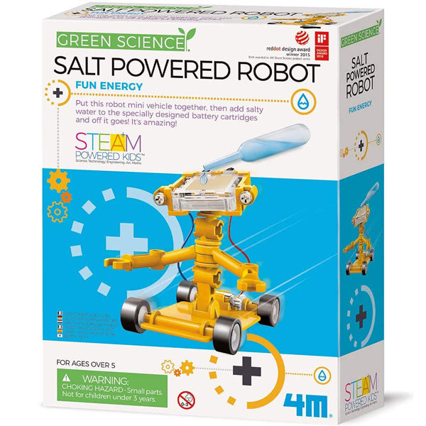 Salt Powered Robot Build Kit