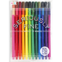 Seriously Fine Felt Tip Markers
