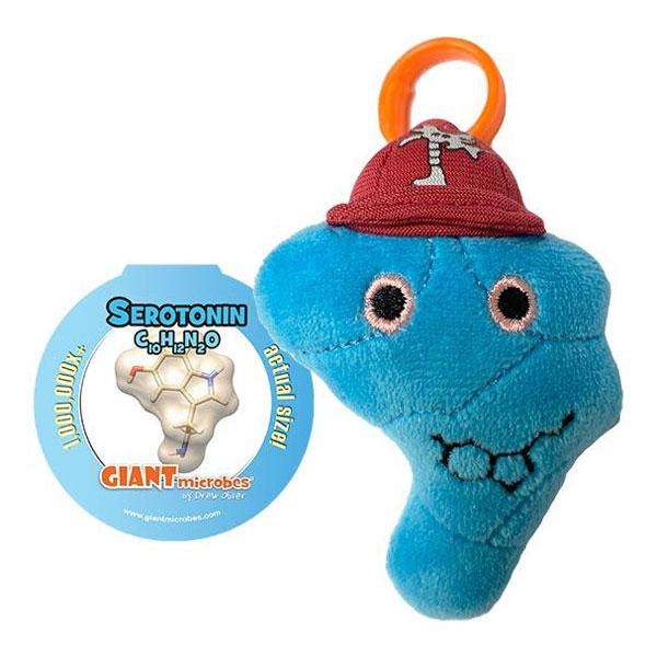 Serotonin Keychain