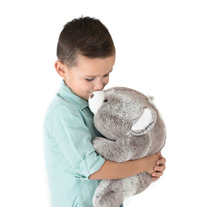 Snuffles Bear - Two Tone Grey (13in) (1+)