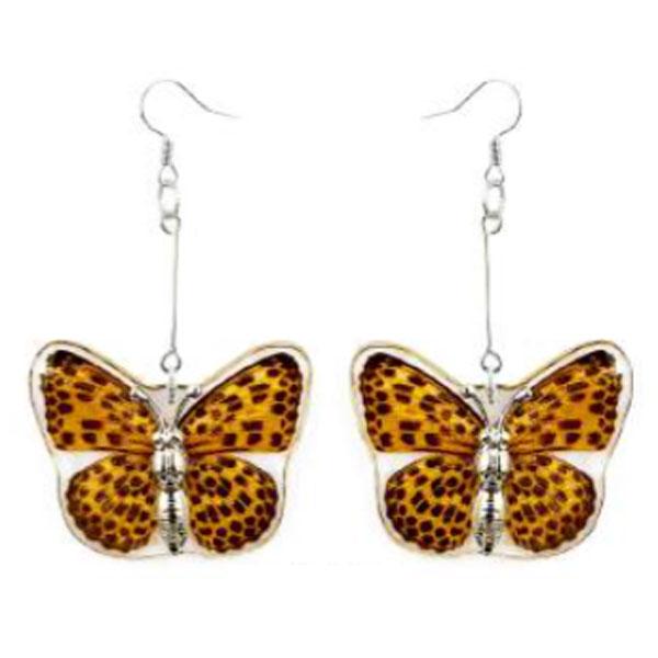 Spotted Butterfly Earrings