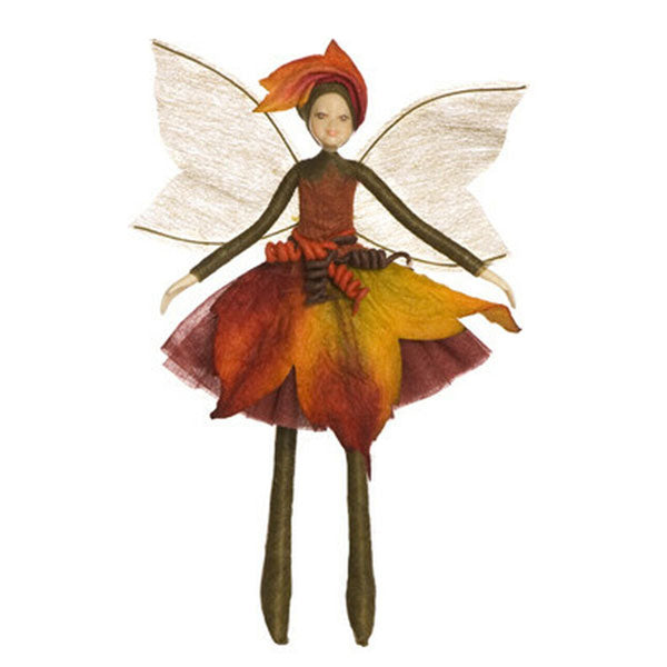 Tassie Red/Yellow/Green Autumn Fairy | Terra Toys