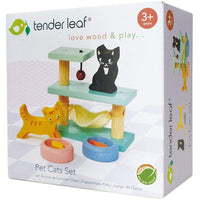 Tender Leaf Pet Cats Dollhouse Set
