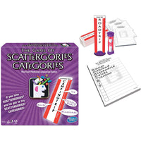 The Game of Scattergories Categories
