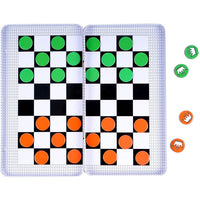 The Purple Cow Magnetic Checkers

