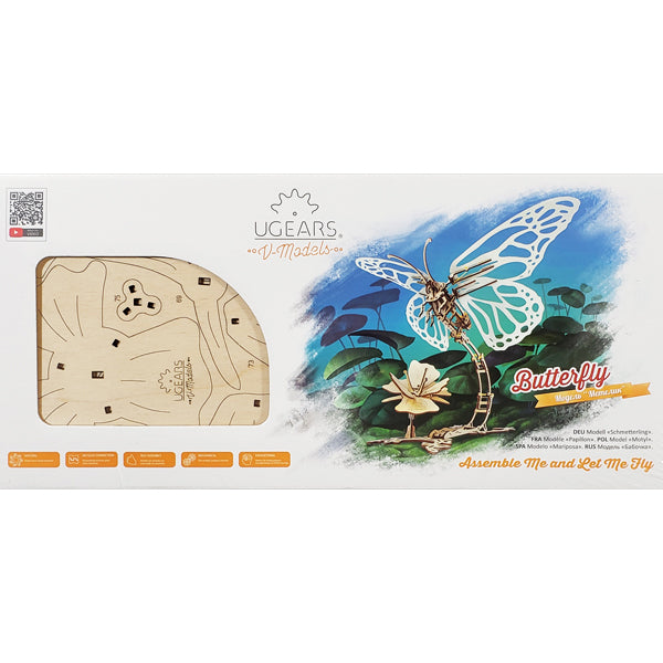 UGears Butterfly Model