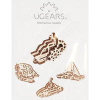 UGears U-Fidgets Ships (4pc)