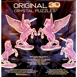 Unicorn Crystal 3D Puzzle