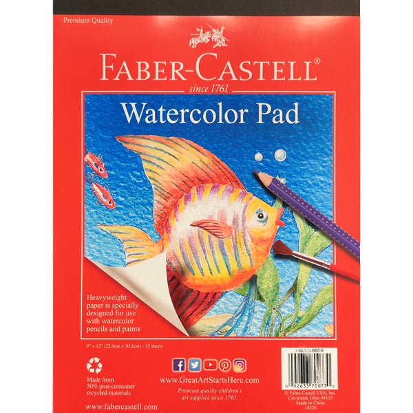 Watercolor Pad (9x12)