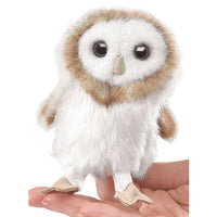 Mini Barn Owl Finger Puppet