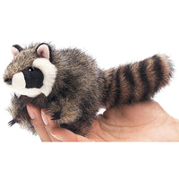 Mini Raccoon Finger Puppet